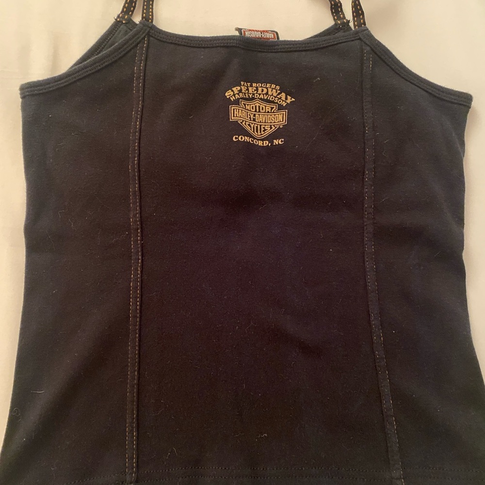 Harley Davidson, female tank top, from Concord North Carolina